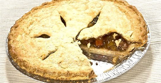 Мясной пирог с каперсами