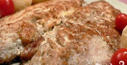 Шницель со скумбрией