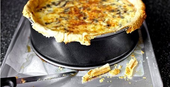 Грибной пирог