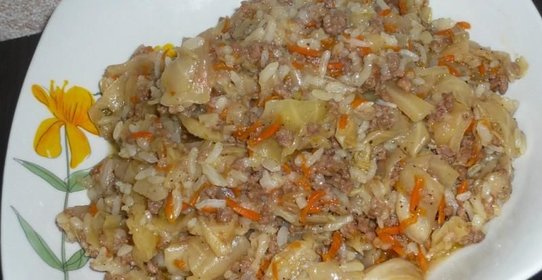 Ленивые голубцы в мульте