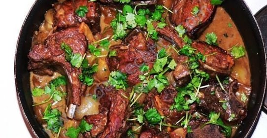 Баранина в казане