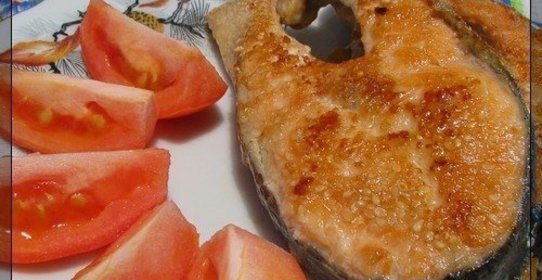 Кета жареная