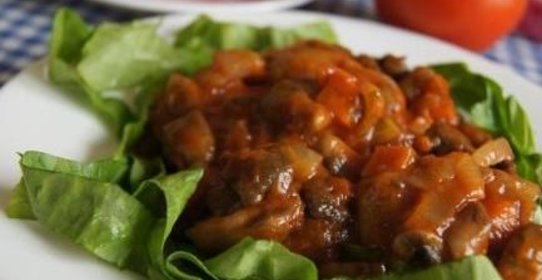 Грибной гуляш из грибов