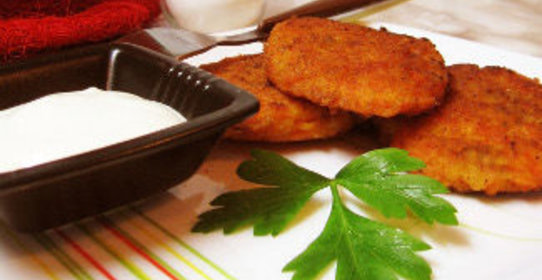 Морковные котлеты