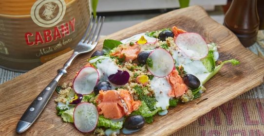 Летний салат с неркой