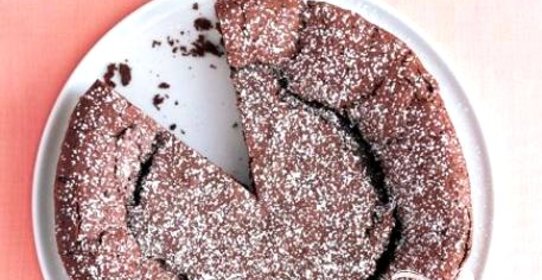 Шоколадный пирог с ромом