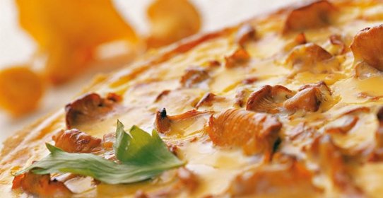 Пирог с грибами