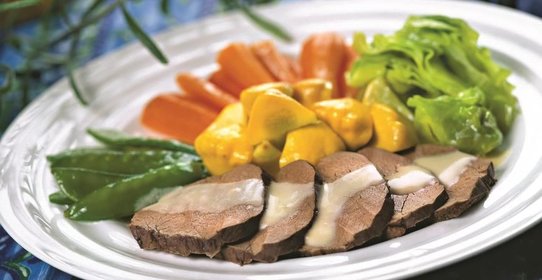 Мясо с овощами в итальянском стиле