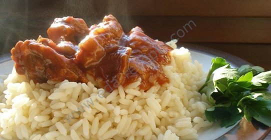 Говядина тушеная в сахаре