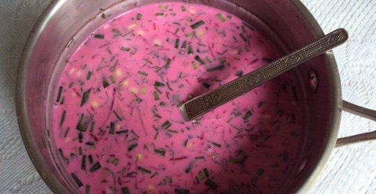 Свекольник из сырых овощей