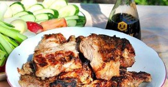 Свинина в медово-имбирном маринаде