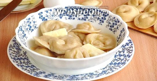 Пельмени с картофелем по-белорусски