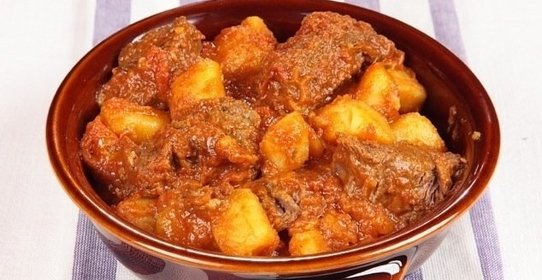 Говядина с картошкой