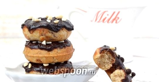 Заварные пончики с корицей