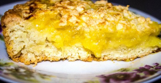 Постный цитрусовый пирог