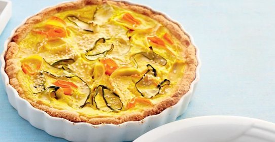 Круговой пирог с овощами