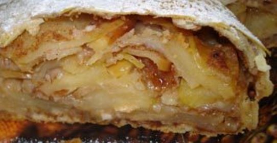 Яблочный штрудель