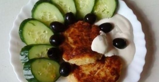 Капустные котлеты с манкой