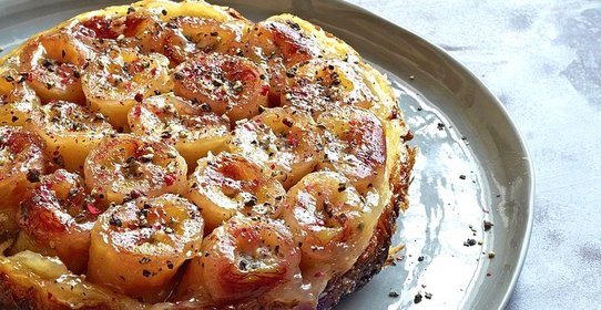 Банановый тарт татен от Гордона Рамзи