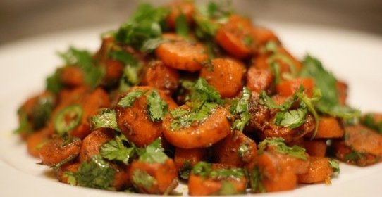 Марокканский салат из моркови