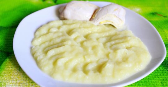 Пюре из репы и картофеля