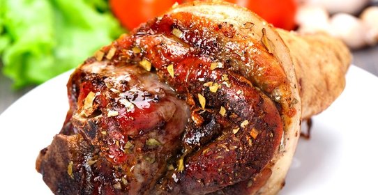 Свинина в аджике в духовке