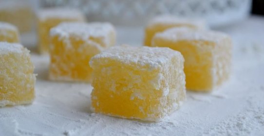 Лимонный Рахат-лукум