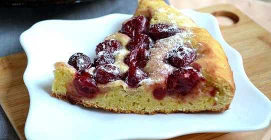 Венский пирог с вишней