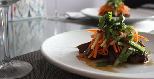 Легкий салат в азиатском стиле