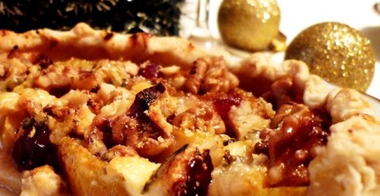 Новогодний австрийский сырный пирог