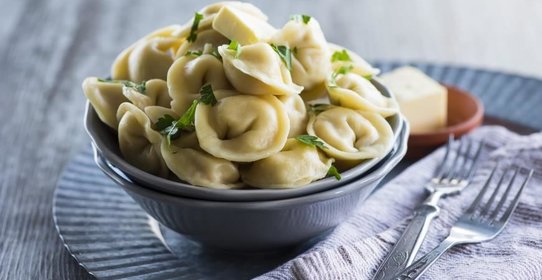 Пельмени с курицей