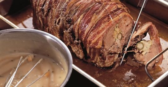 Свинина с каперсами