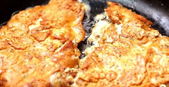 Свиная корейка в соевом кляре