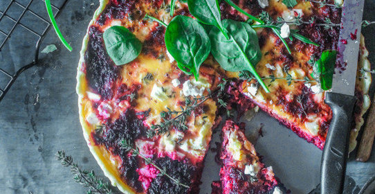 Свекольный пирог