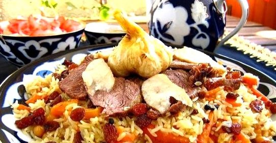 Плов с изюмом