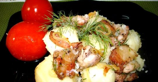 Картошка с поджаркой