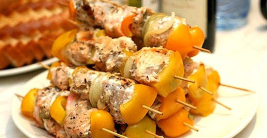 Шашлык из осетра