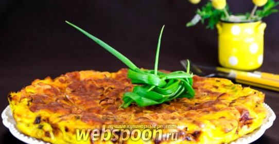 Пирог «Три сыра» с цукини