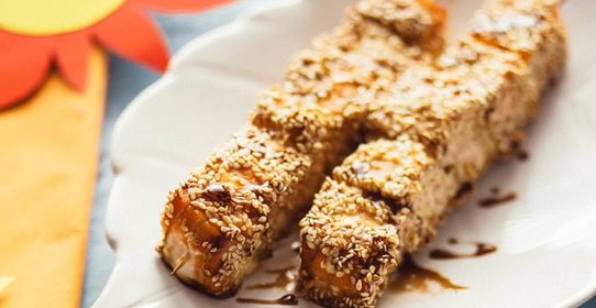 Шашлычки из семги