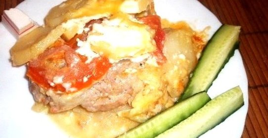 Мясо по-французски без духовки