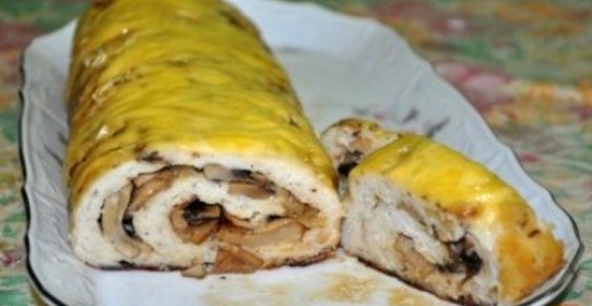 Рулет из щуки