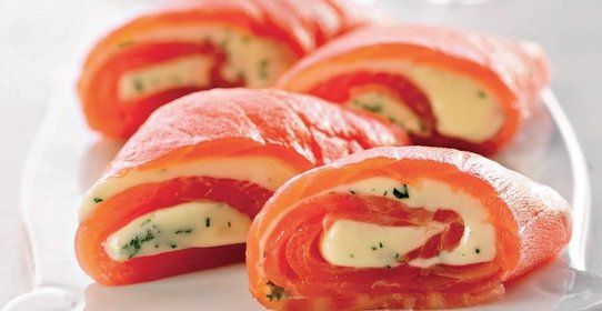 Рулет из семги