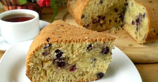 Смородиновый пирог на кефире