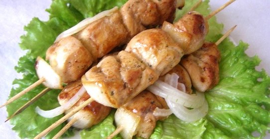 Диетический шашлык