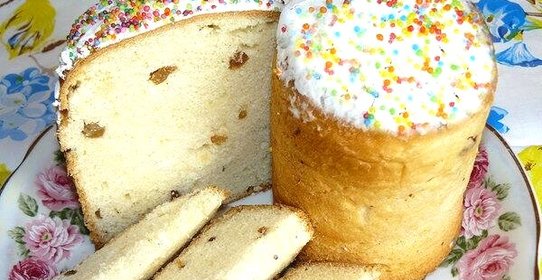 Кулич на дрожжах