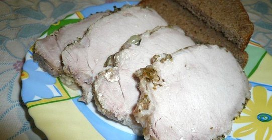 Свинина под бальзамическим уксусом