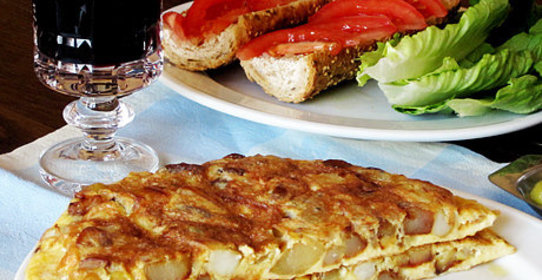 Испанская тортилья с картошкой