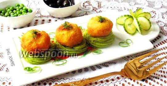 Гороховые биточки