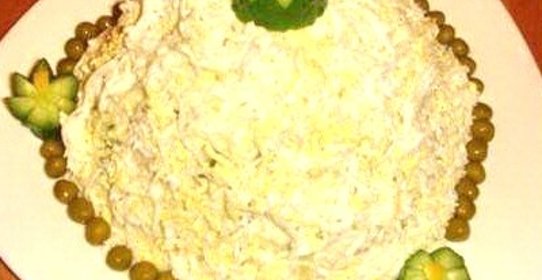 Салат полесский