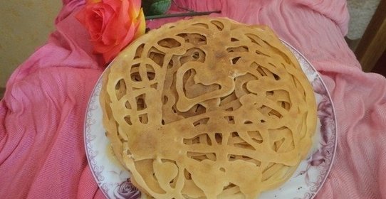 Пирог со свеклой и клюквой